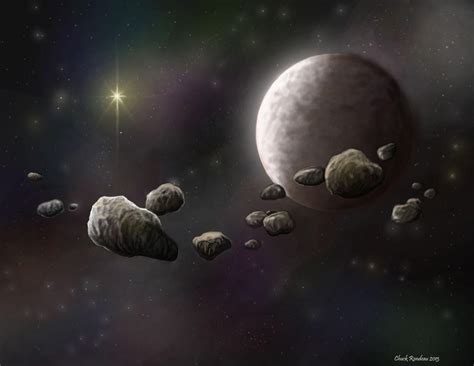 Space rocks by ChuckRondeau on DeviantArt