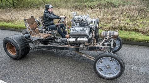 Inventor Builds Steampunk Inspired Automatron Car - YouTube