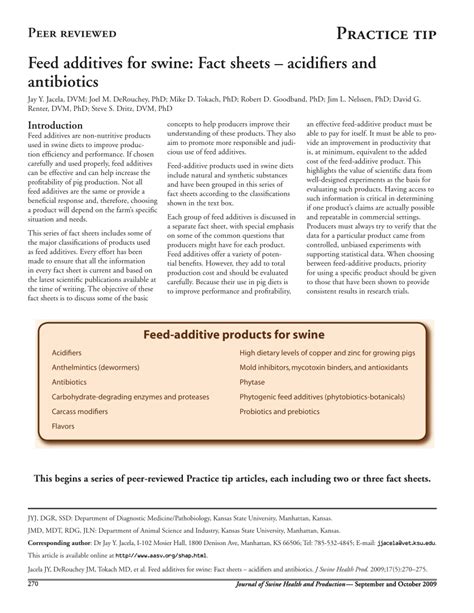 (PDF) Fact sheets - Comparing phytase sources for pigs and effects of ...