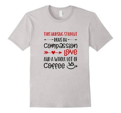 Funny Nurse Shirts Gifts Nursing School Love Coffee Sayings-ANZ – Anztshirt