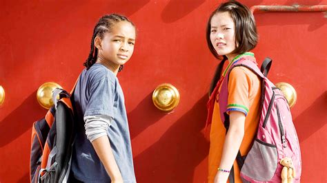 Download Wenwen Han Jaden Smith Movie The Karate Kid (2010) HD Wallpaper