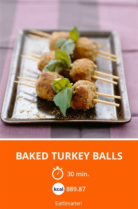 Baked Turkey Balls recipe | Eat Smarter USA