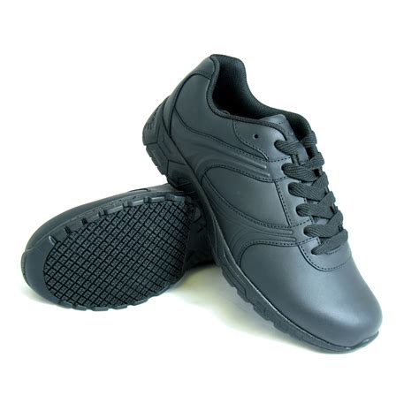 Genuine Grip Men's Slip-Resistant Athletic Plain Toe Work Shoes #1030 ...