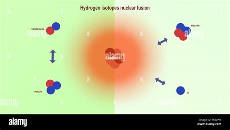 hydrogen isotopes nuclear fusion - elementary particles physics theory ...