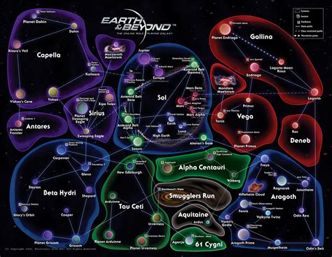 Asimov Foundation Map