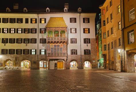 Famous Golden Roof - Innsbruck Austria Stock Image - Image of goldenes ...