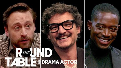 Drama Actors Roundtable: Pedro Pascal, Evan Peters, Kieran Culkin ...