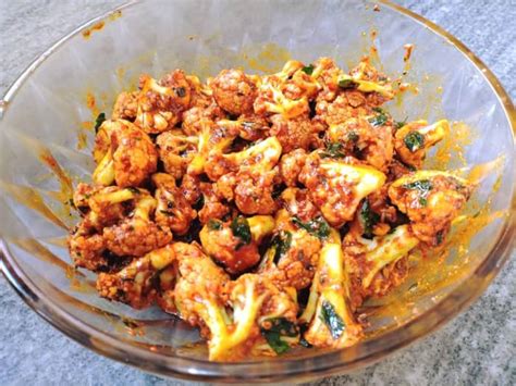 Andhra-Style Cauliflower Pickle Recipe - Delishably