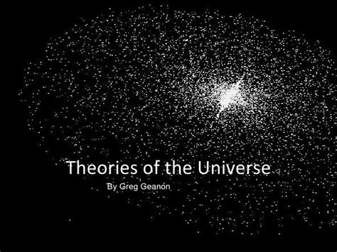 Theories Of The Universe