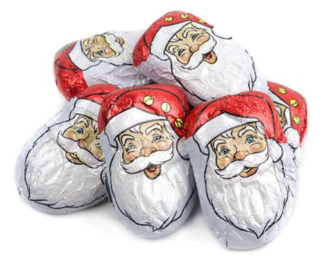 Chocolate Caramel Filled Santas