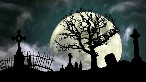 Free Halloween Graveyard Cemetery Stock Video Footage - YouTube