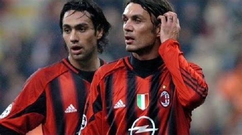 Maldini i Alessandro Nesta • Mistrzowie defensywy ↂ | Paolo maldini ...