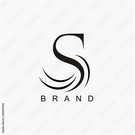 Letter S logo design. S initial logo design concept for brand Stock ...