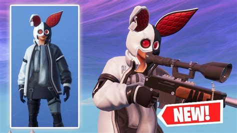 NEW BLACK/WHITE FLAPJACKIE Skin Gameplay in Fortnite! - YouTube