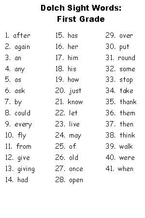 The 25+ best First grade sight words ideas on Pinterest | Dolch sight ...