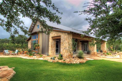 Rustic ranch house retreat designed for family gatherings in Texas ...