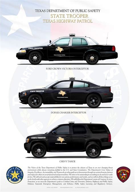 TEXAS DPS STATE TROOPER HP JPG-13V | Police cars, Old police cars ...