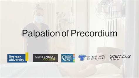 Palpation of Precordium - YouTube