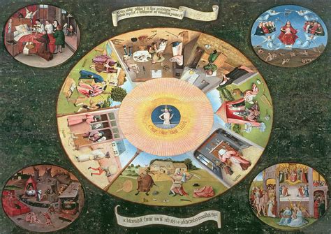 Hieronymus Bosch: The Seven Deadly Sins and the Four Last