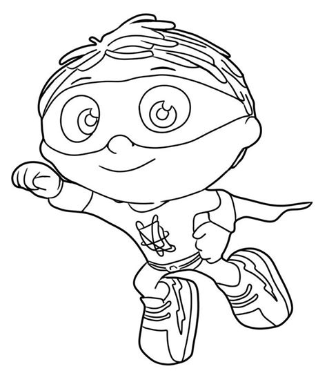 ️Pbs Super Why Coloring Pages Free Download| Gambr.co