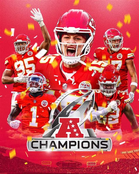 Kansas City Chiefs 2023 AFC Champions. by ladybird413 on DeviantArt