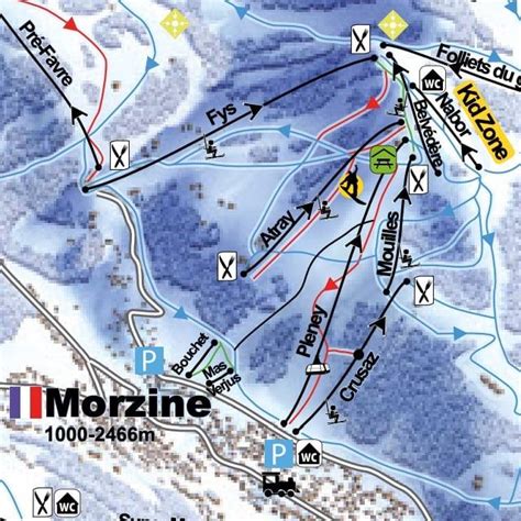 Morzine Piste Maps 2024: Find Your Way Around the Ski Area