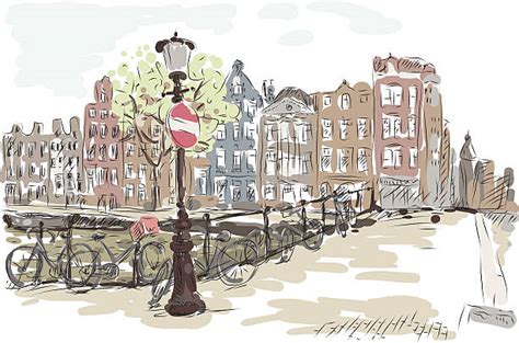 740+ Amsterdam Canal Stock Illustrations, Royalty-Free Vector Graphics ...