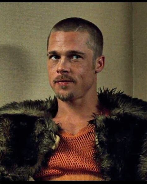 Brad Pitt Buzz Cut