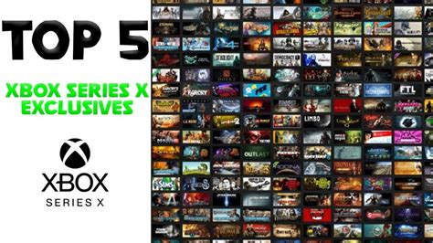 Top 5 Xbox Series X Exclusive Games (Trailers) - MMC Reviews - YouTube