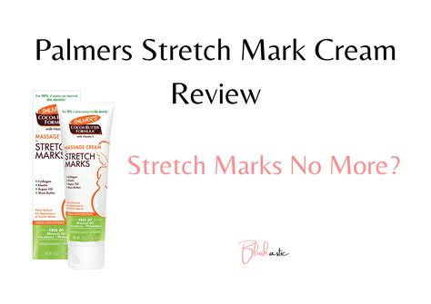 Palmers Stretch Mark Cream Review | Stretch Marks No More? - Blushastic