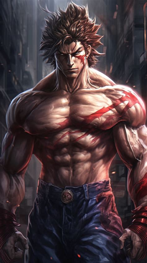 Baki wallpaper artBaki anime backgroundsBaki character ...