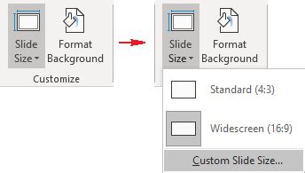 How to change the printing size of a powerpoint slide - fusegera