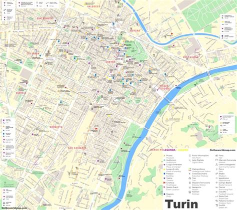 Turin Maps | Italy | Discover Turin (Torino) with Detailed Maps