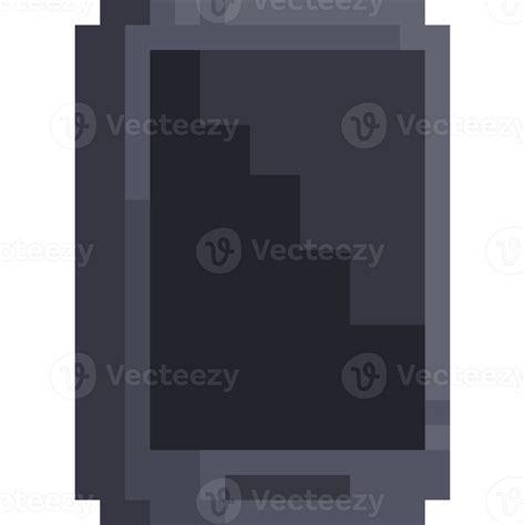 Pixel art smartphone icon 27517797 PNG