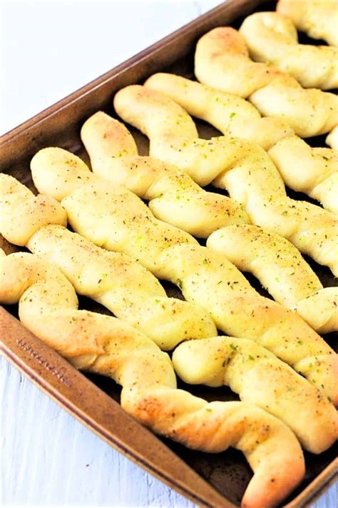 Homemade Garlic Herb Breadsticks • Now Cook This!