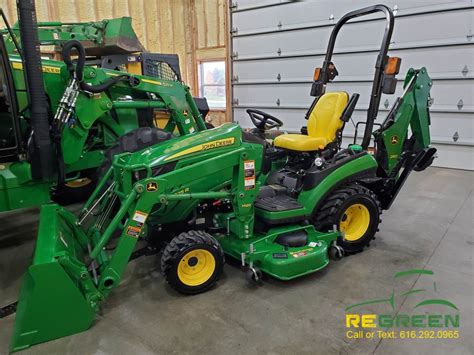 2016 John Deere 1025R Sub Compact Tractor & Attachments Package ...