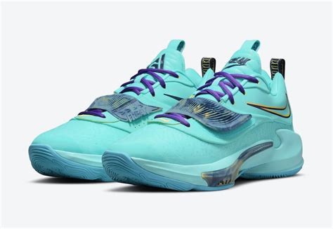 Nike Zoom Freak 3 Aqua DA0695-400 Release Date - SBD