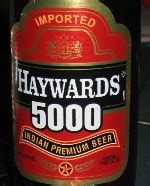 Haywards 5000 Super Premium Beer | Shaw Wallace & Company Ltd. | Mumbai ...