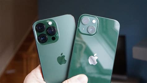 Hands-on Apple's Green iPhone 13 - it looks like wet paint, and we love ...