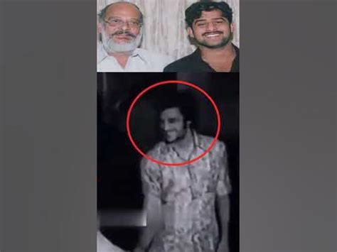 Prabhas Father Rare Video | Prabhas Family Mother Krishnam Raju ...