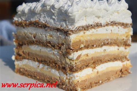 www.serpica.net: MILKA TORTA NAJBOLJA | Dessert cake recipes, Cake ...