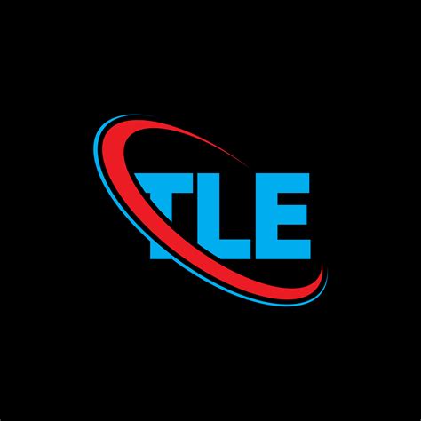 logotipo del tle. letra del título. diseño de logotipo de letra tle ...