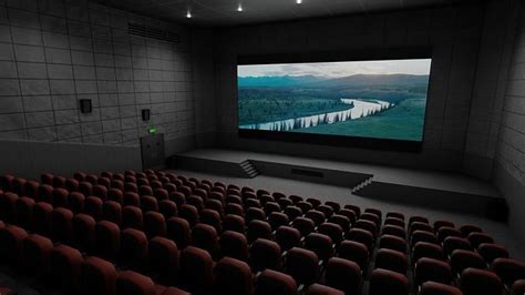 3D model Movie theater VR / AR / low-poly | CGTrader