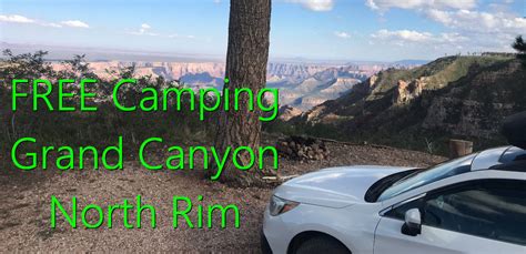 Free Camping near the North Rim of the Grand Canyon National Park - Let ...