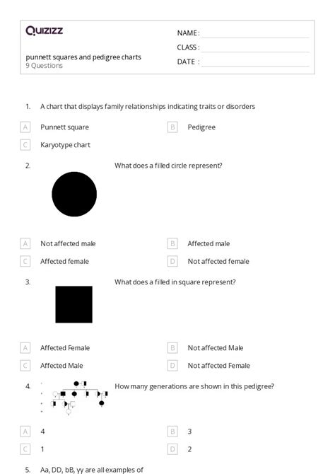 50+ punnett squares worksheets on Quizizz | Free & Printable