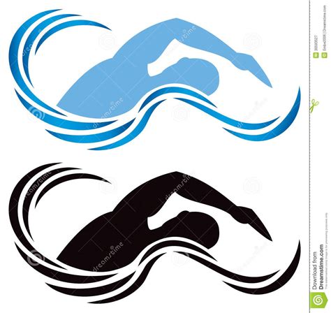 Girl Swimmer Silhouette at GetDrawings | Free download