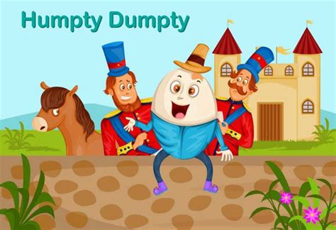 Humpty Dumpty | Nursery Rhyme For Kids WIth Lyrics