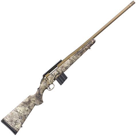 Ruger American Go Wild Camo Cerakote Bronze Bolt Action Rifle - 350 ...