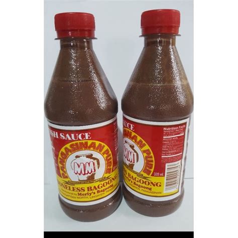 MM boneless Bagoong isda( anchovy fish sauce)&(fish sauce) | Shopee ...