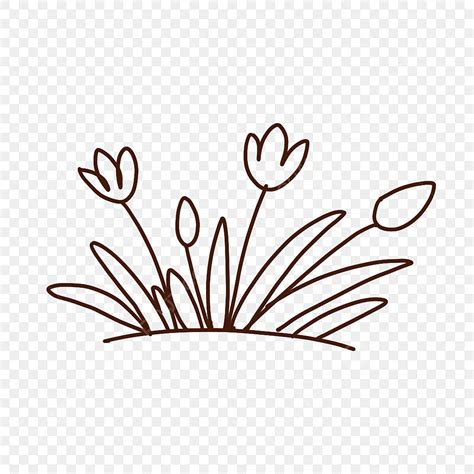 Plane Resurrection Flower Grass, Flower Drawing, Grass Drawing, Flower ...